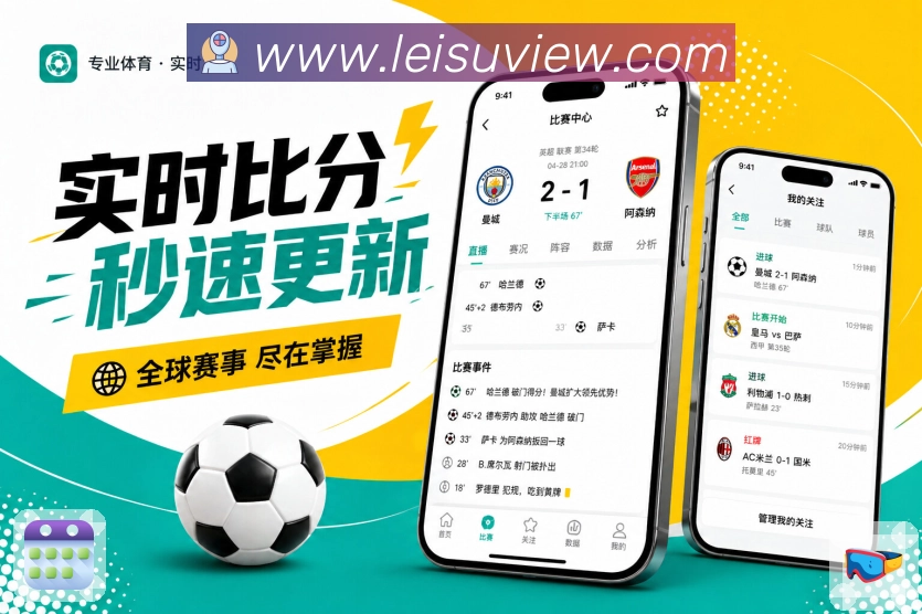 雷速比分App结果解读：胜负结果、数据表现、排名变化和球员发挥